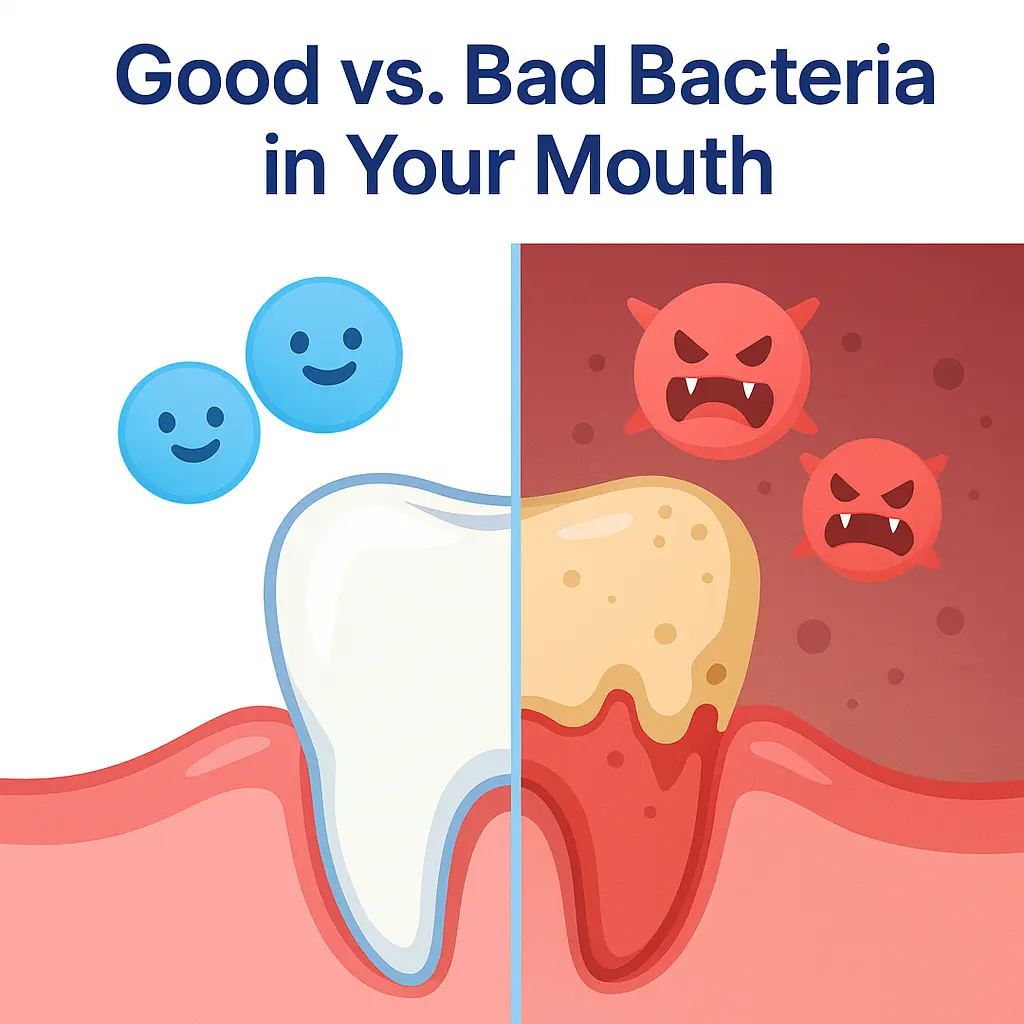 Good vs. Bad Bacteria in Your Mouth